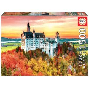 EDUCA 1500 PIECE AUTUMN IN NEUSCHWANSTEIN GERMANY