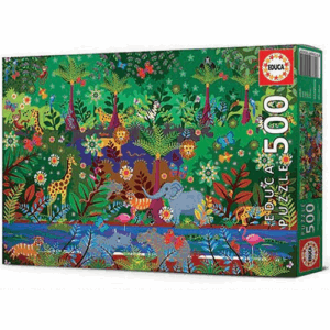 EDUCA 500 PIECE JUNGLE PUZZLE (19245)