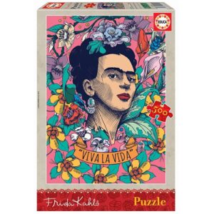 EDUCA 500 PIECE VIVA LA VIDA FRIDA KAHLO PUZZLE (19251)