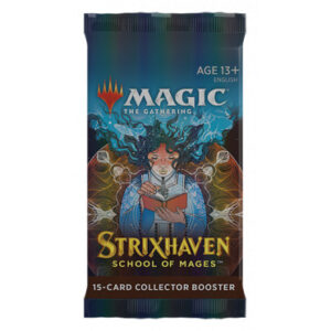 MAGIC THE GATHERING STRIXHAVEN SCHOOL OF MAGES COLLECTOR BOOSTER