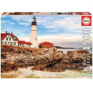 EDUCA 1500 PIECE ROCKY LIGHTHOUSE