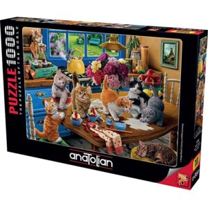 ANATOLIAN 1000 PIECE KITTENS IN KITCHEN PUZZLE