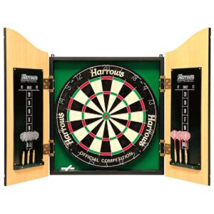HARROWS PRO CHOICE CABINET DARTBOARD