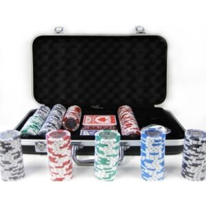 POKER CHIP 300PC 15.5GM CASE