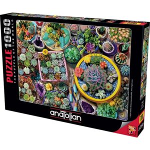 ANATOLIAN 1000 PIECE CACTI POTS ANDREW FARLEY PUZZLE (1122)