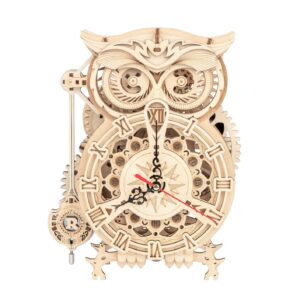 ROBOTIME MECHANICAL OWL CLOCK