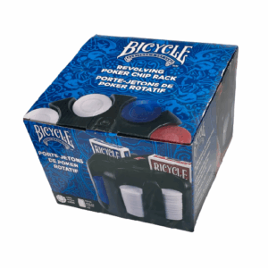 BICYCLE REVOLVING POKER CHIP RACK