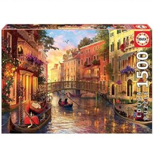 EDUCA 1500 PIECE SUNSET IN VENICE ITALY