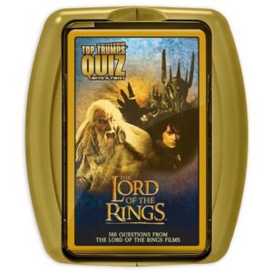 TOP TRUMPS QUIZ LORD OF THE RINGS