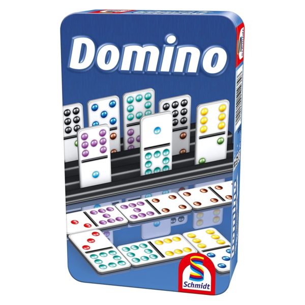 SCHMIDT DOMINO TIN GAME