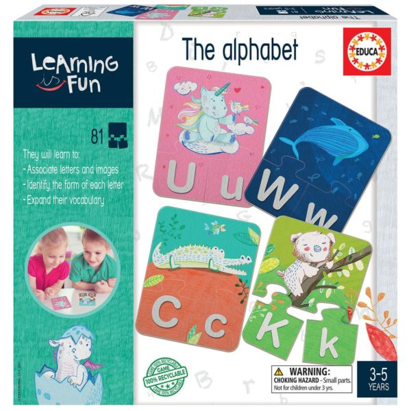 EDUCA LEARNING IS FUN THE ALPHABET