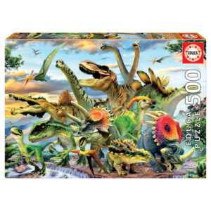 EDUCA 500 PIECE DINOSAURS (17961)