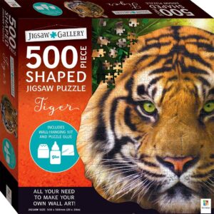 JIGSAW GALLERY 500PC SHAPED TIGER