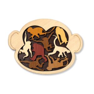 CONSTANTIN PUZZLE MONKEY ARRANGEMENT