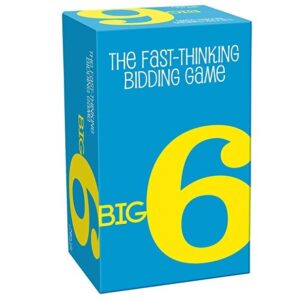 BIG 6 BIDDING CARD GAME