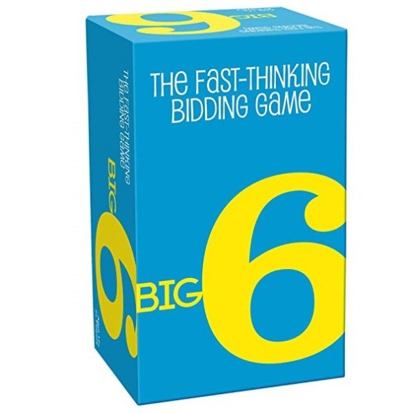 BIG 6 BIDDING CARD GAME
