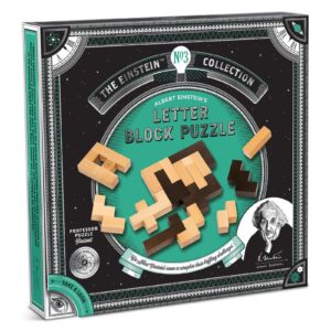 PROFESSOR PUZZLE EINSTEIN LETTER BLOCK PUZZLE