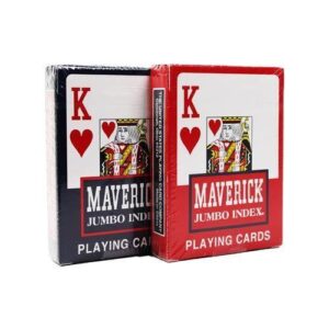 MAVERICK POKER CARD JUMBO INDEX