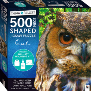 JIGSAW GALLERY 500PC SHAPED OWL