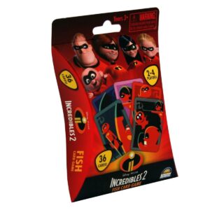 INCREDIBLES 2 FISH CARD GAME
