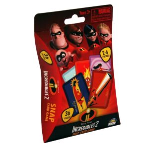 INCREDIBLES 2 SNAP CARDS