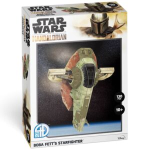 3D STAR WARS 130 PIECE PUZZLE BOBA FETT'S STARFIGHTER MODEL KIT