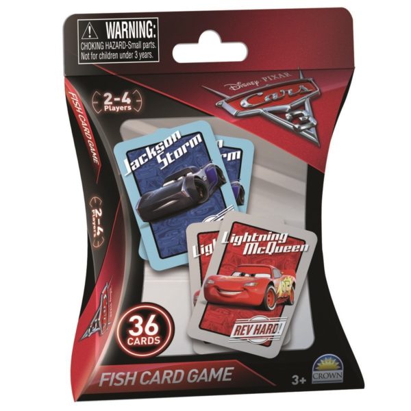CARS 3 FISH CARD GAME