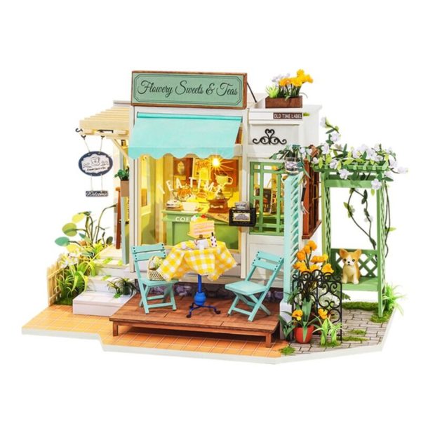 ROBOTIME MINI HOUSE FLOWERY SWEETS AND TEAS