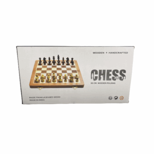 G112 HERITAGE CHESS 30CM WOOD FOLDING