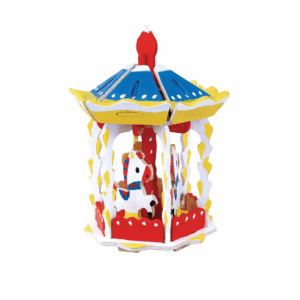 ROBOTIME PAINTING 3D WOODEN CAROUSEL