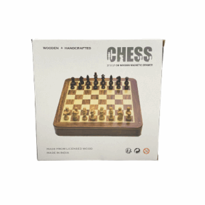 G617 HERITAGE 17CM CHESS WOOD MAGNETIC