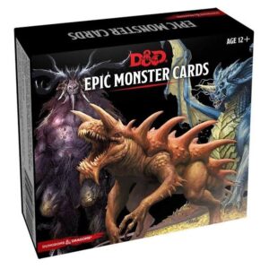 DUNGEONS & DRAGONS EPIC MONSTER CARDS