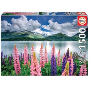 EDUCA 1500 PIECE LUPIS ON SHORES OF LAKE SILS