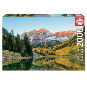 EDUCA 2000 PIECE MAROON BELLS