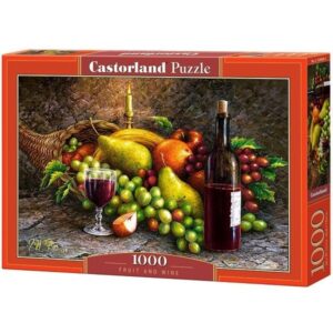 CASTORLAND 1000 PIECE FRUIT AND WINE