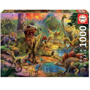 EDUCA 1000 PIECE LAND OF DINOSAURS (#17655)