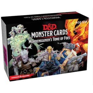 DUNGEONS & DRAGONS MONSTER CARDS MORDENKAINENS TOME