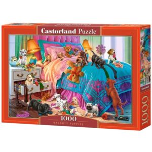 CASTORLAND 1000 PIECE NAUGHTY PUPPIES