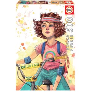 EDUCA 500 PIECE RUN LIKE A GIRL (19249)