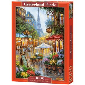CASTORLAND 1000 PIECE SPRING FLOWERS PARIS