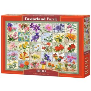 CASTORLAND 1000 PIECE VINTAGE FLORAL