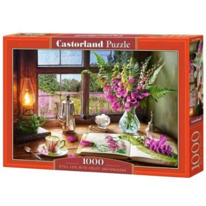 CASTORLAND 1000 PIECE VIOLET SNAPDRAGONS