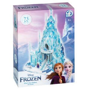 3D DISNEY 73 PIECE FROZEN ELSA'S ICE PALACE MODEL KIT