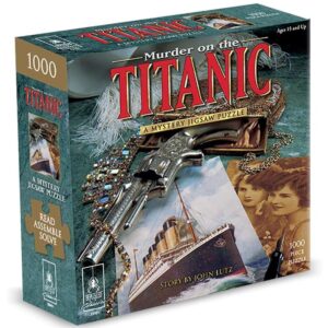 BEPUZZLED 1000 PIECE MYSTERY JIGSAW MURDER ON THE TITANIC