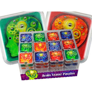 BRAIN TEASER BALL PUZZLES DOUBLE SIDED