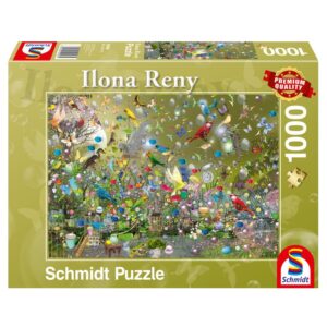 SCHMIDT 1000 PIECE ILONA RENY PARROT JUNGLE