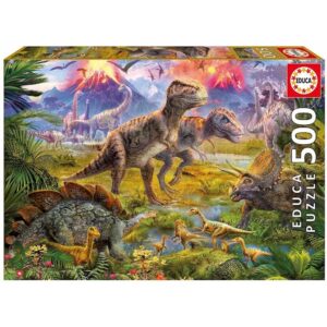 EDUCA 500 PIECE DINOSAUR GATHERING (15969)