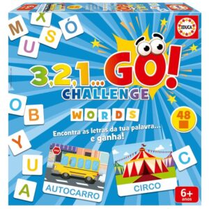 EDUCA 24 PIECE 3,2,1 GO CHALLENGE WORDS