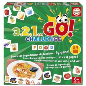 EDUCA 24 PIECE 3,2,1 GO CHALLENGE FOOD