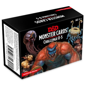 DUNGEONS & DRAGONS MONSTER CARDS CHALLENGE 0-5